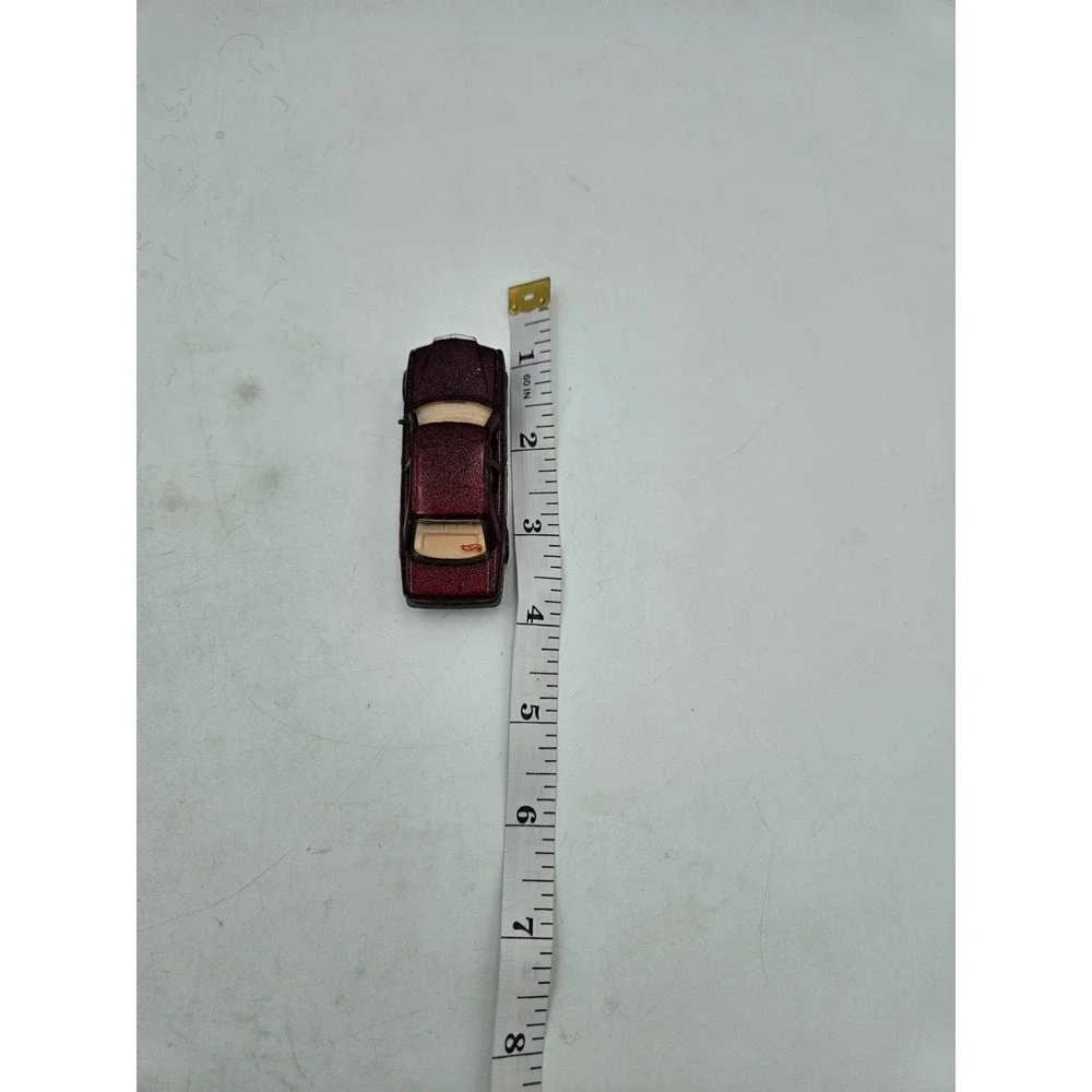Hot Wheels Mercedes‎ 380SEL Burgundy Metallic Vintage Diecast Sedan 1991